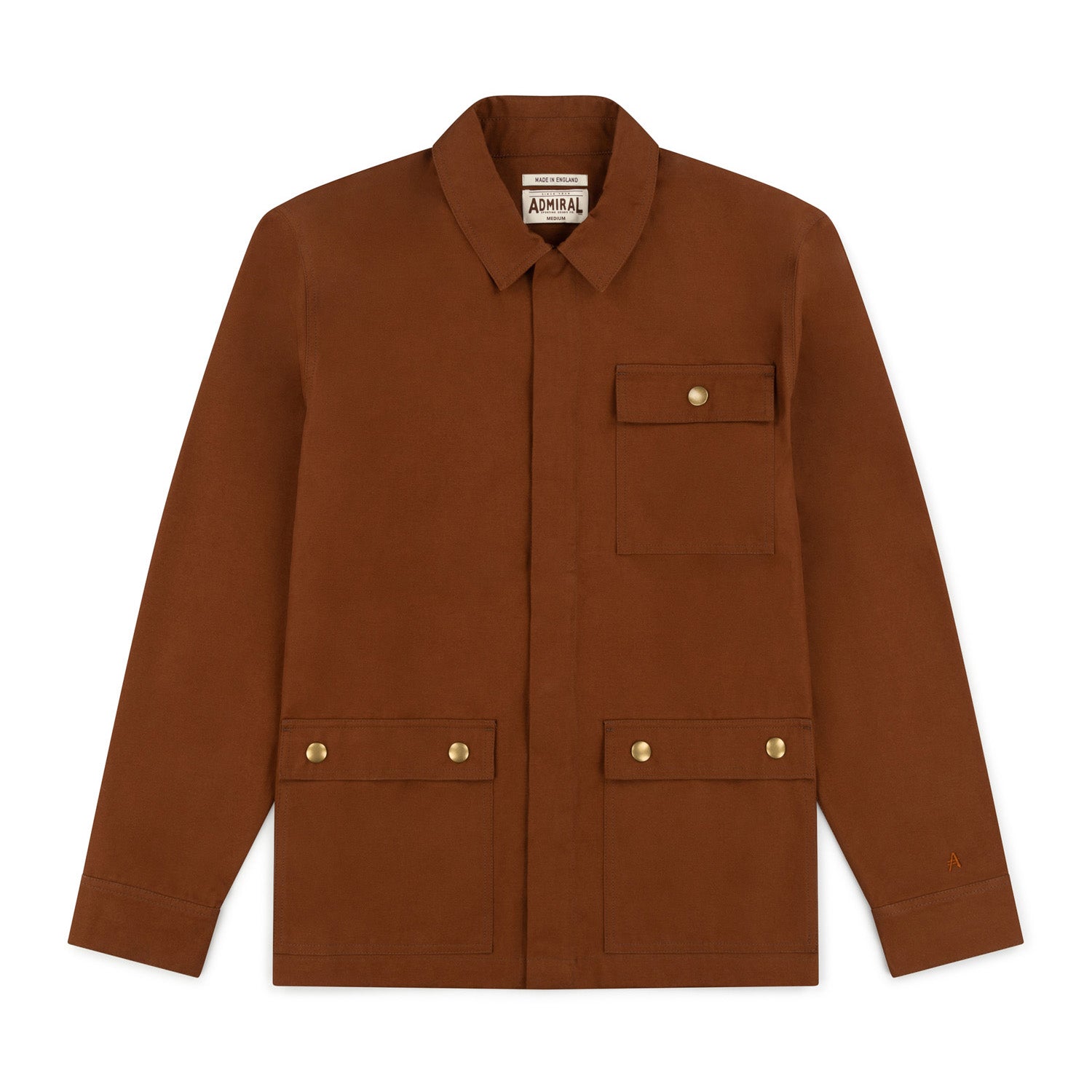 Must-Have Westcote Overshirt – Merg Brown – Made in England