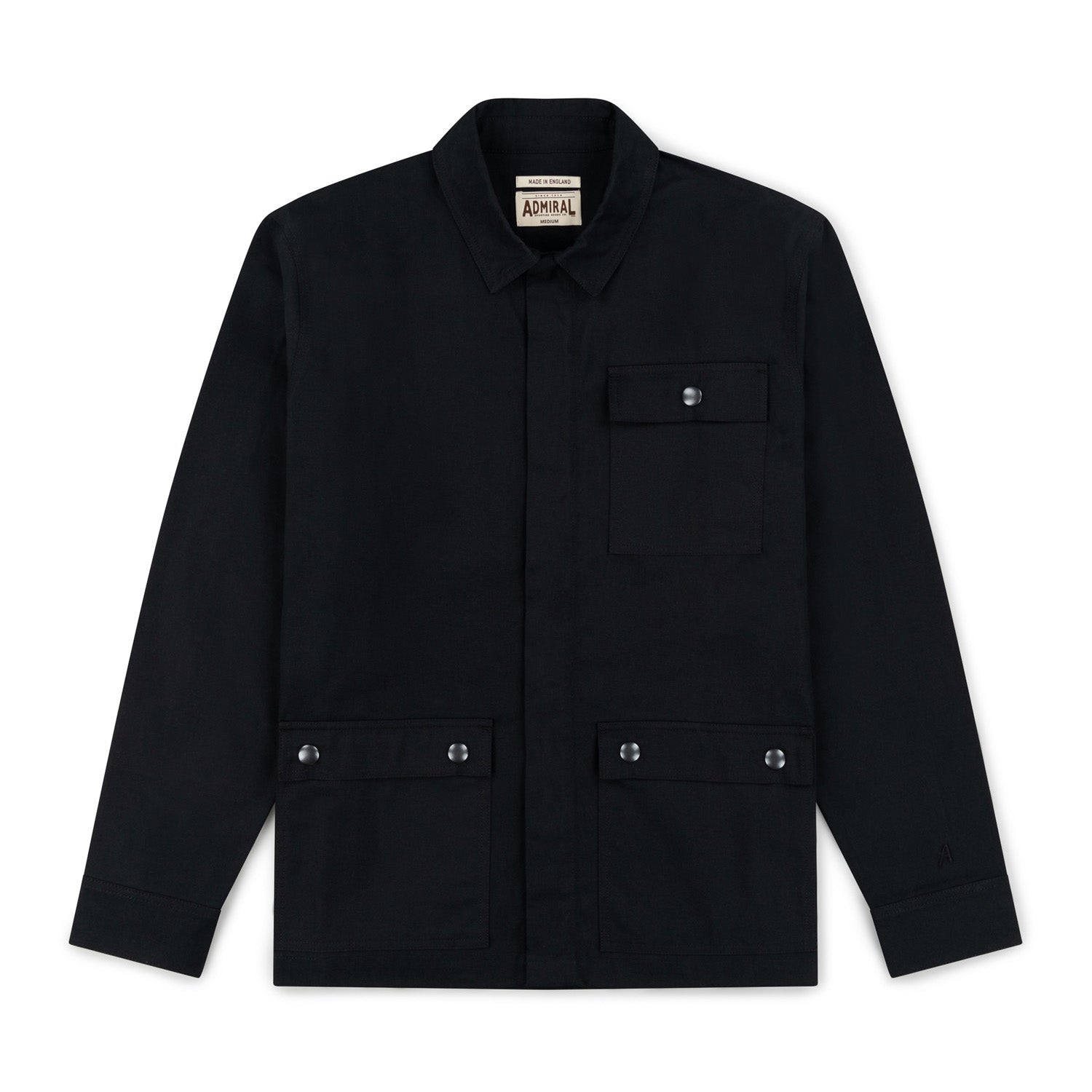 Must-Have Westcote Overshirt – Mata Black – Made in England